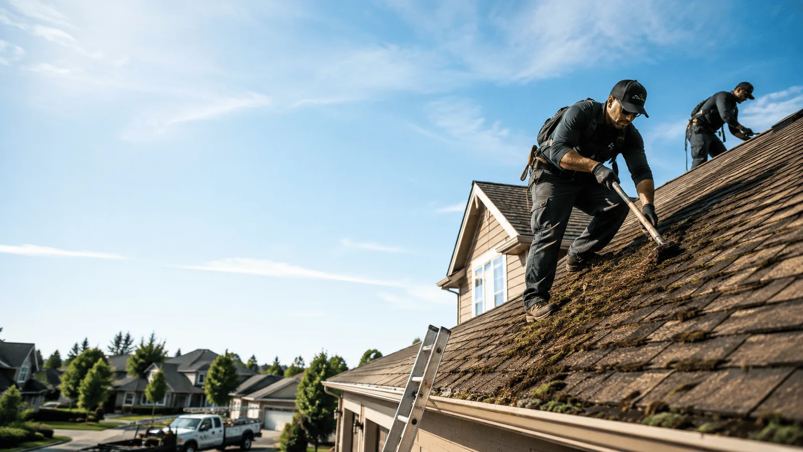 Roof Moss Removal in Grambling, LA near me